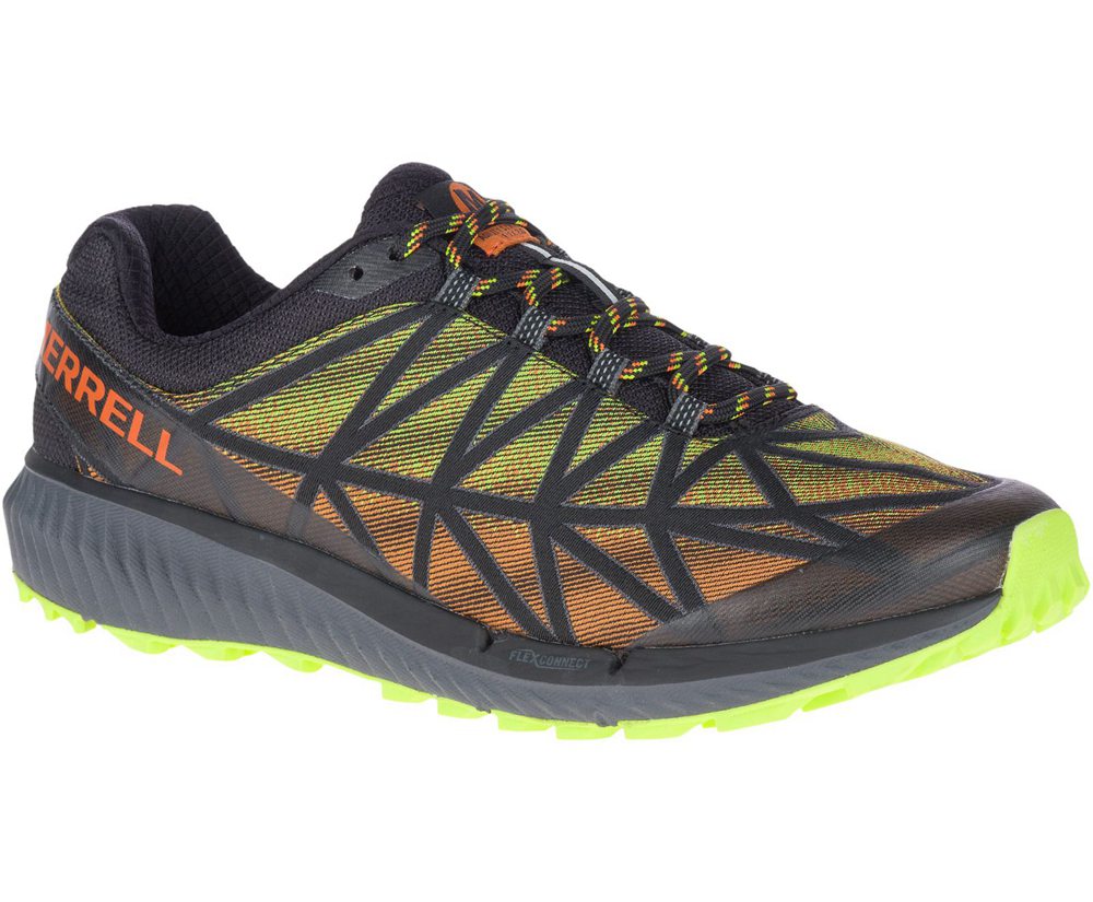 Merrell Sneakers Black/Green - Agility Synthesis 2 - Mens 87AQUDZOB